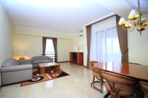 Posezení v ubytování The Sultan Hotel & Residence Jakarta
