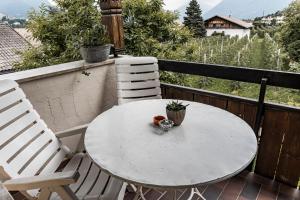 Balkón nebo terasa v ubytování Residence Greymold