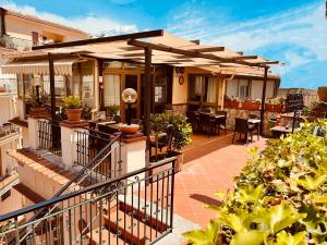 Balkón alebo terasa v ubytovaní Hotel Soleado