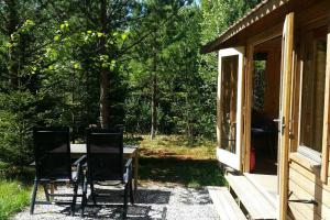 Zahrada ubytování Cozy Lodge in Värmland Sweden