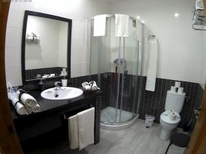 Koupelna v ubytování Apartamentos Turisticos Mirayuste + 69 fotografií
