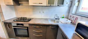 Kuchyňa alebo kuchynka v ubytovaní Apartment Miroslav