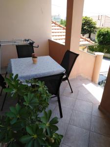 Balkón nebo terasa v ubytování Apartments Ana
