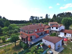 Vista aerea di Casa de Padrón