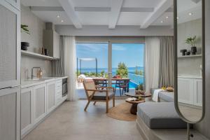 Posezení v ubytování Villa D'Oro - Luxury Villas & Suites
