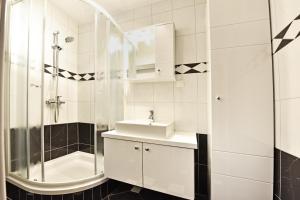 Koupelna v ubytování Tomic Apartments