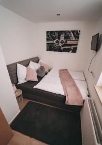 Postel nebo postele na pokoji v ubytování Haus NIEDERREITER