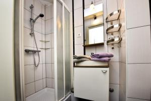 Koupelna v ubytování Tomic Apartments