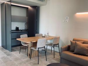 Kuchyň nebo kuchyňský kout v ubytování PICCOLA MAESTA' boutique rooms