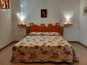 Cama o camas de una habitación en Villa Mirella