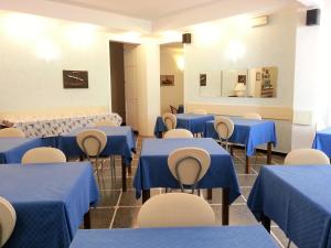 Χώρος καθιστικού στο Hotel Mignon Posta