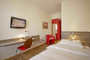 Posteľ alebo postele v izbe v ubytovaní Sorell Hotel Arabelle + 27 fotografií