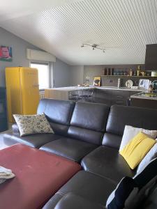 A seating area at Il Castellaccio