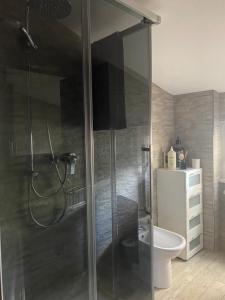 A bathroom at Il Castellaccio