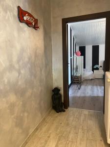 A bed or beds in a room at Il Castellaccio