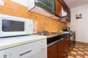 Küche/Küchenzeile in der Unterkunft Apartment Mira Šilo-Krk