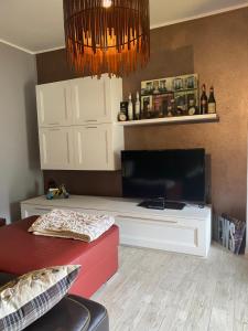 A television and/or entertainment centre at Il Castellaccio