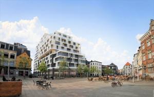 Το κτήριο όπου στεγάζεται  το διαμέρισμα