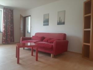 Posezení v ubytování Apartmán Dvořák 194 pod Svatou horou