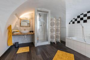 Kúpeľňa v ubytovaní SportRedia Appartements + 21 fotografií