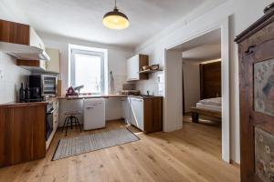 Kuchyňa alebo kuchynka v ubytovaní SportRedia Appartements