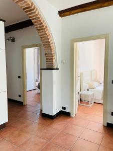 Oleskelutila majoituspaikassa La casa di Giulia Apartment with air conditioning, wifi and private parking