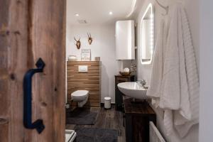 Kúpeľňa v ubytovaní SportRedia Appartements