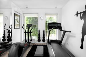 Palestra o centro fitness di Thomas Albert Hotel
