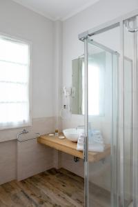 Koupelna v ubytování Hotel Mignon