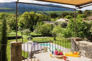 Nespecifikovaný výhled na hory nebo výhled na hory při pohledu z bed and breakfast
