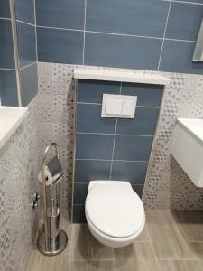 Kúpeľňa v ubytovaní Apartmani Katerina