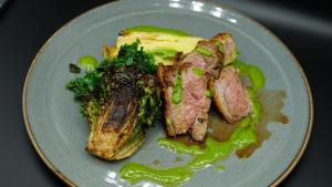 Food at or somewhere near the hotel 