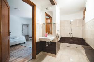 Koupelna v ubytování Natúra Panzió&Apartmanház