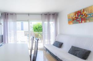 Posedenie v ubytovaní Residencial Costamar next Bcn, 50m beach with swimming pool