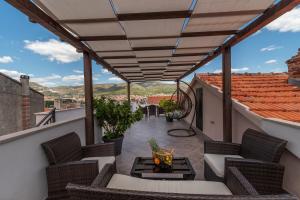 Balkón nebo terasa v ubytování Apartments Orlic
