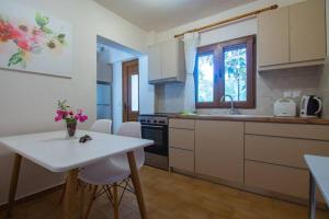 Kuchyň nebo kuchyňský kout v ubytování Natsios Thanasakis Apartment