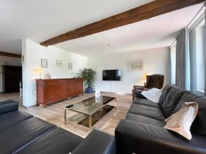 Гостиная зона в Vakantieappartement Diepstraat