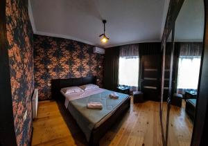 Letto o letti in una camera di Varga Kvareli