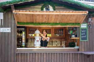 Lounge atau bar di Gasthof Diem