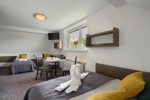 Posezení v ubytování Willa U Jędrusia