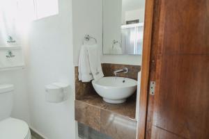 Ванна кімната в Real Naviero Hotel Ejecutivo