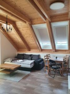Et opholdsområde på Apartmán MÁJA Mikulov