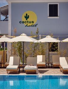 Piscine de l'établissement Cactus Hotel ou située à proximité