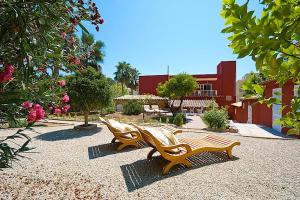 Zahrada ubytování Villa Palmer I Beachhouse