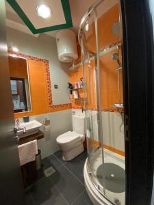 Koupelna v ubytování Apartman Torre