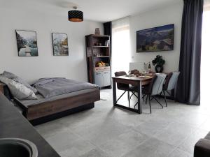 Posezení v ubytování Apartmán Rezidence Javor Železná Ruda