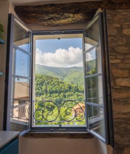 Nespecifikovaný výhled na hory nebo výhled na hory při pohledu z bed and breakfast