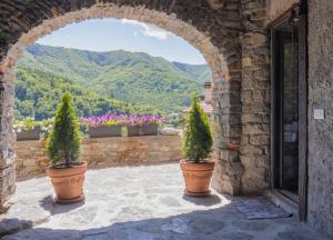 Nespecifikovaný výhled na hory nebo výhled na hory při pohledu z bed and breakfast