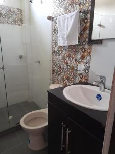 Phòng tắm tại Apartamento Opaa