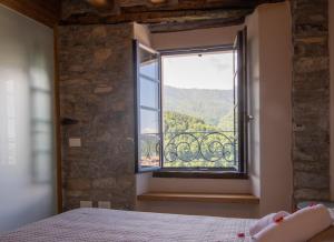 Nespecifikovaný výhled na hory nebo výhled na hory při pohledu z bed and breakfast